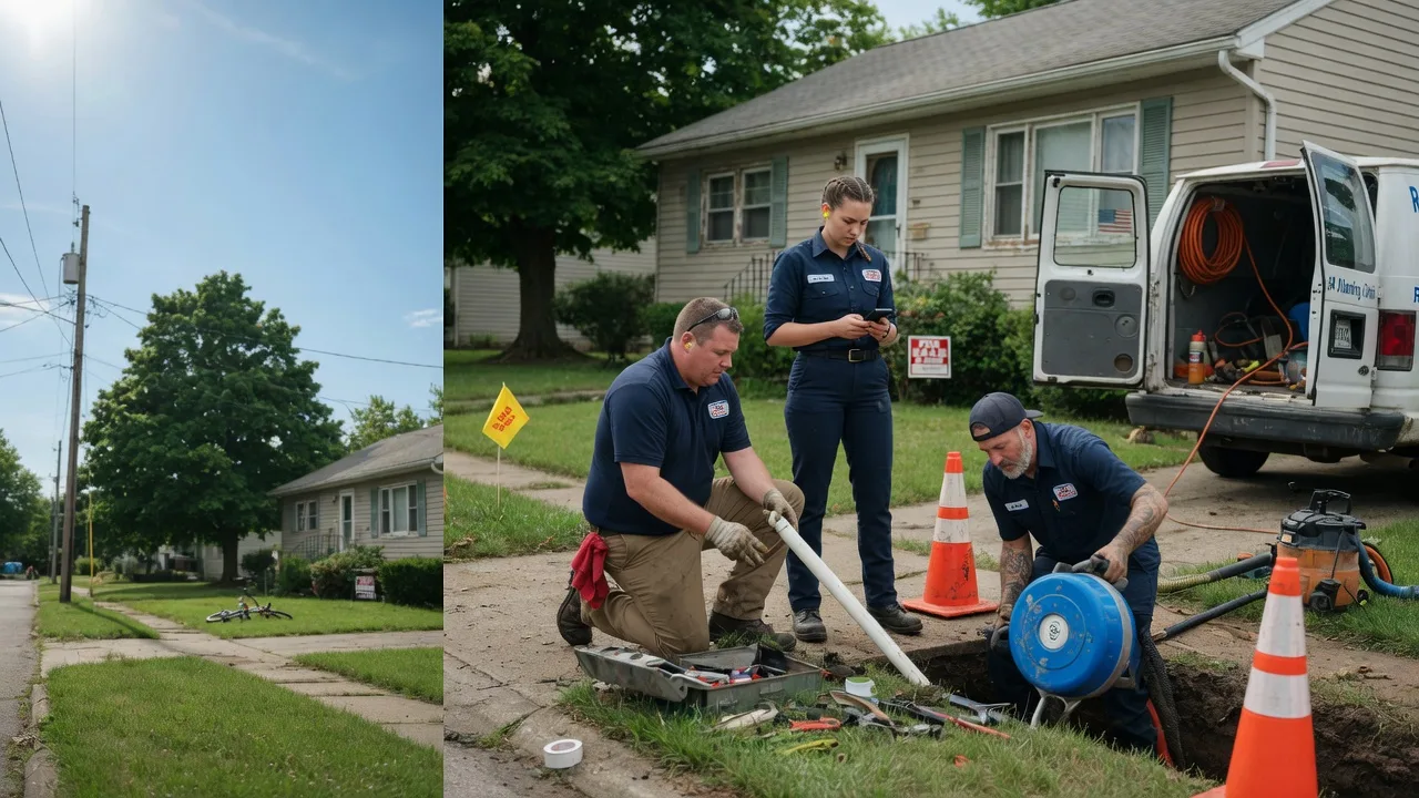 Sewer Line Repair in Redmon, IL near me